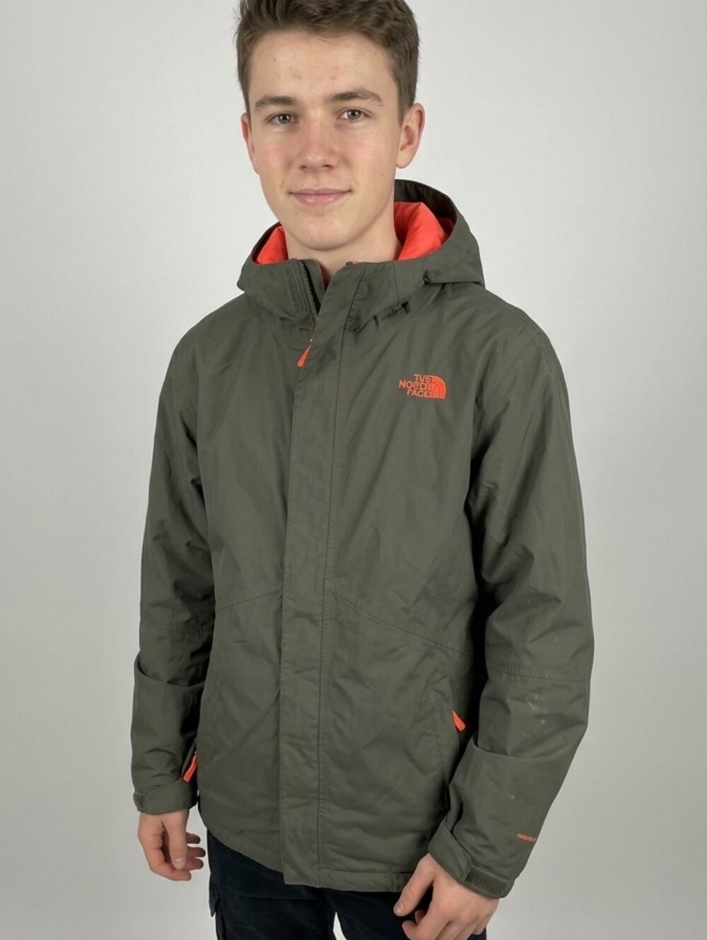 The North Face Boy's Hooded Insulated Double Zip Jacket